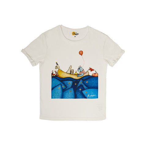 Biggdesign Mr. Allright Man Crew Neck Mens T-Shirt