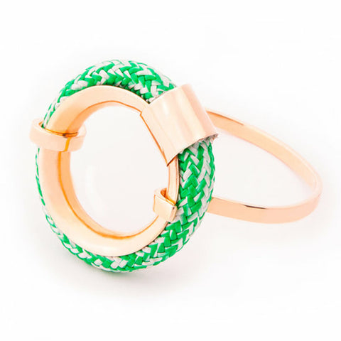 AnemosS Marine Detailed Rope Bracelet - Green