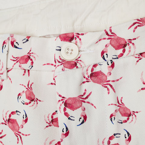 AnemosS Crab Patterned Men's Shorts S