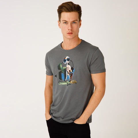 Biggdesign Nature King of the Forest T-Shirt-Small Size