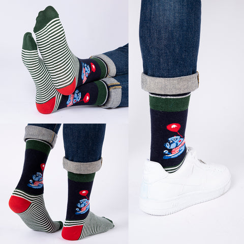 Biggdesign Mr Allright Man Men's Socks Set