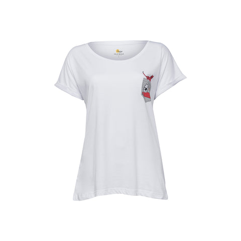 BiggDesign Cats Pocket Cat T-Shirt
