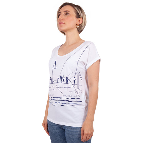 Biggdesign Fishers Crew Neck T-Shirt S
