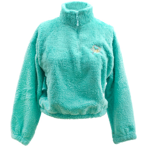 Anemoss Crab Womens Fleece Jacket