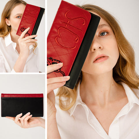 Biggdesign Cats Embroidered Wallet