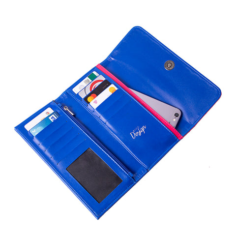 Biggdesign Owl and City Embroidered Wallet