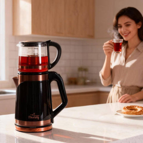 Any Morning - Tea Kettle Electric - Tea Maker - 68 oz | DE23203SX