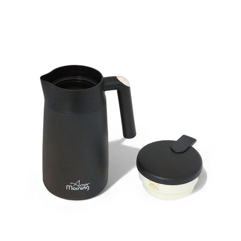Any Morning SI232250 Thermos Thermal Carafe, 40 oz, Black