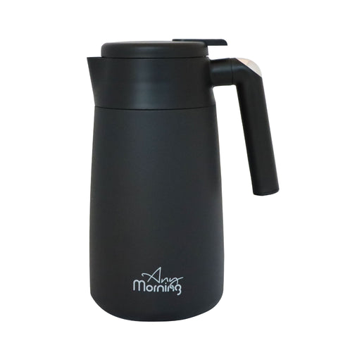 Any Morning SI232250 Thermos Thermal Carafe, 40 oz, Black