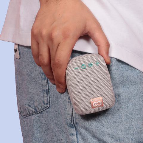 Moodix HO23TG392 Bluetooth Speaker, Grey