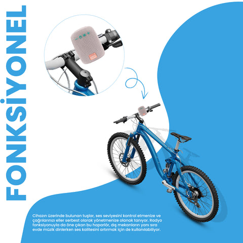 Moodix HO23TG392 Bluetooth Speaker, Grey