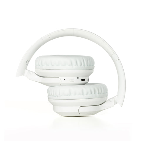 Moodix KO23NB1701W ANC Bluetooth On-Ear Headphones, White