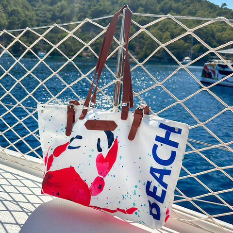 Anemoss Crab Beach Bag