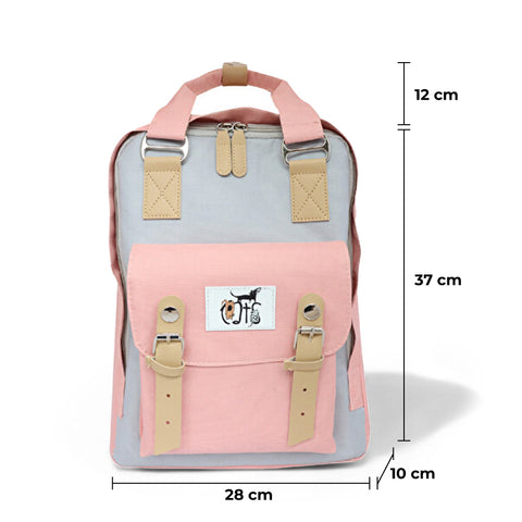Biggdesign Cats Backpack with USB Port, Pink