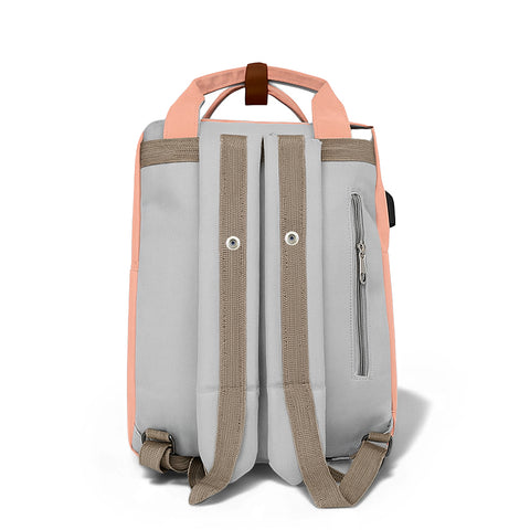 Biggdesign Cats Backpack with USB Port, Pink