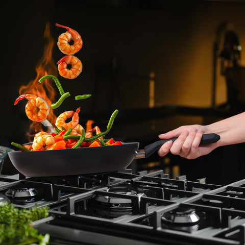 Serenk Excellence 3 Pieces Granite Pan Set