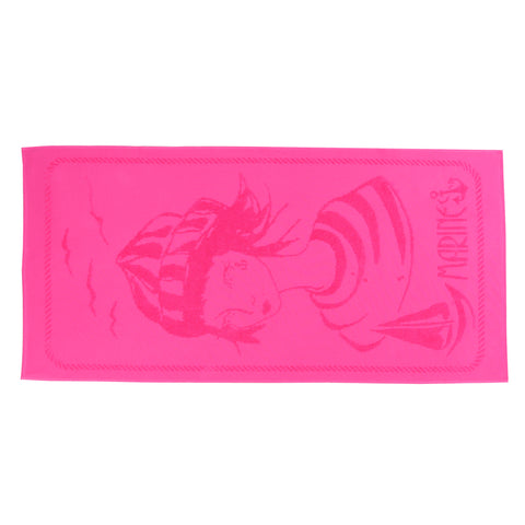 Anemoss Sailor Girl Beach Towel, Pink