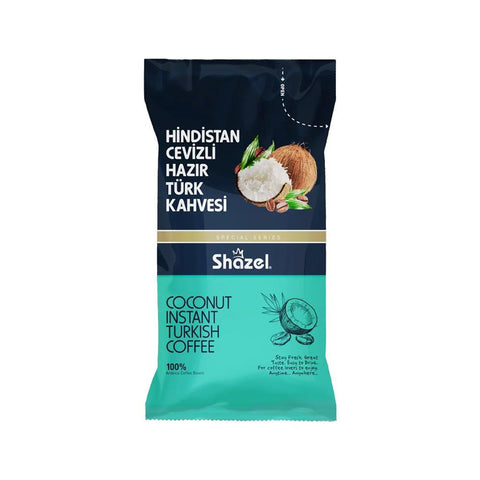 Shazel Coconut Instant Turkısh Coffee Offıce Set 12g