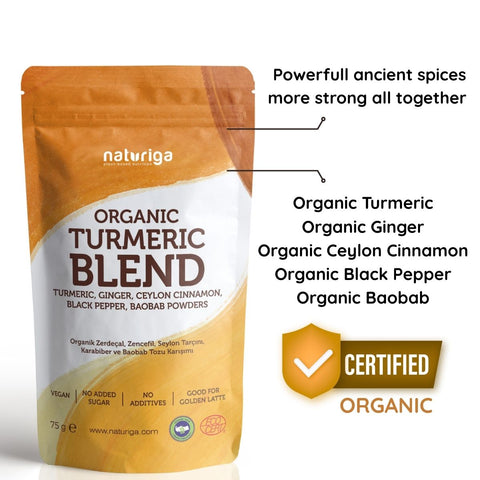 Naturiga Organic Turmeric Blend (75 Gr)