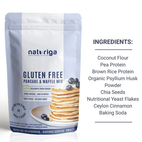 Naturiga Ketogenic / Gluten Free Pankcake Mix (250 Gr)
