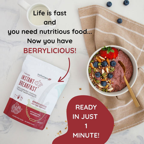 Naturiga Instant Breakfast / Berrylicious (250 Gr)