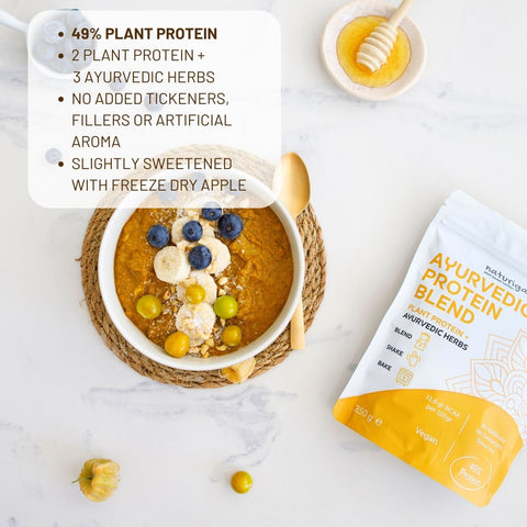 Naturiga Ayurvedic Protein Blend (250 Gr)