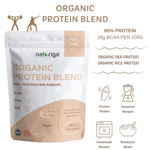 Naturiga Organic Protein Blend (250 Gr)