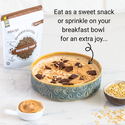 Naturiga Gluten Free Brownie Thins (40 Gr)