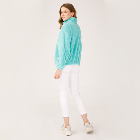 Anemoss Crab Womens Fleece Jacket