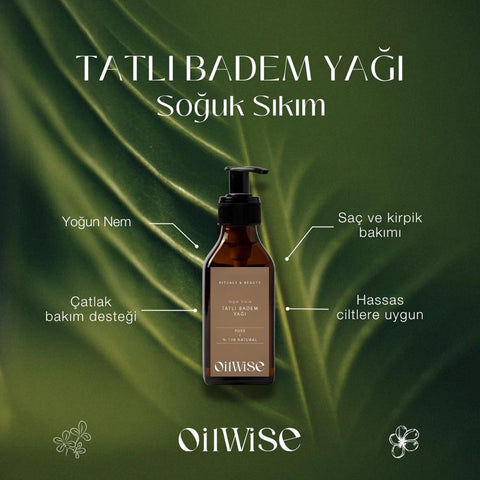 Oilwise Tatlı Badem Yağı 100 ml