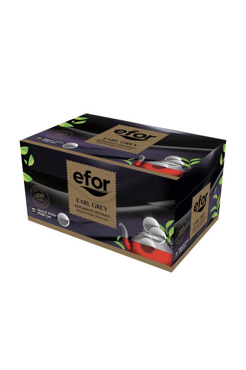 Efor Earl Grey Turkish Black Tea 100x3.2gr