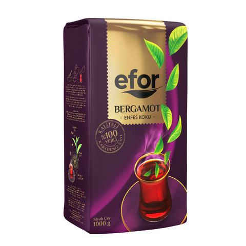 Efor Bergamot Flavored Turkish Black Tea 1000gr