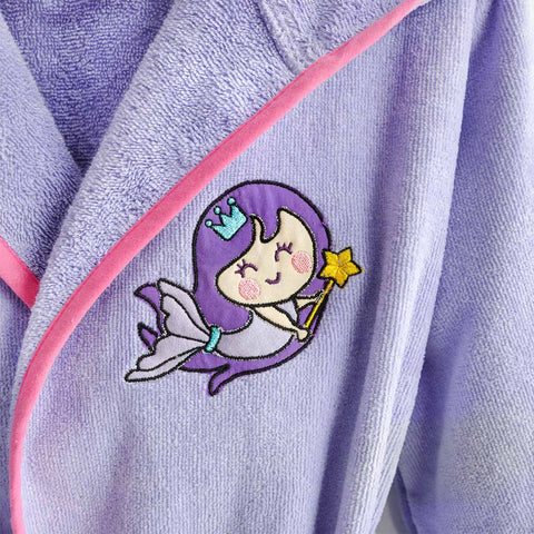 Milk&Moo Little Mermaid Kids Robe