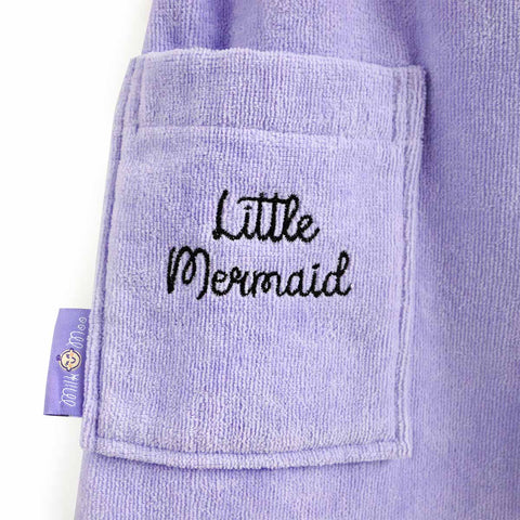 Milk&Moo Little Mermaid Kids Robe
