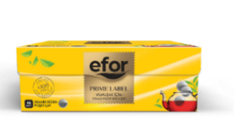 Efor Prime Label Turkish Black Tea 48x3.2gr