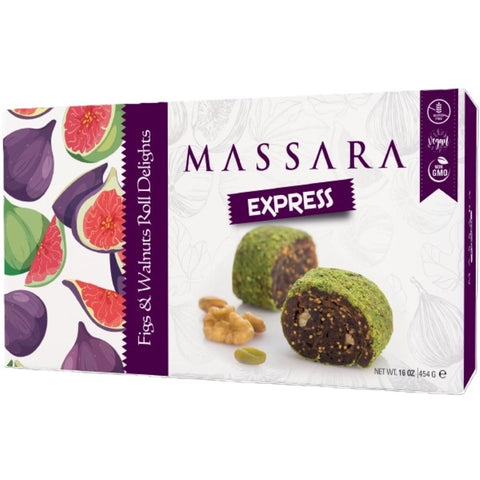 Massara Express Figs & Walnuts Roll Delights