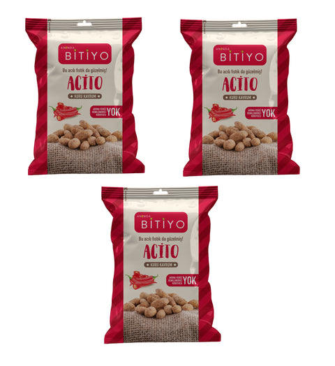Anında Bitiyo Acito Peanut 75 g x 3 Pieces