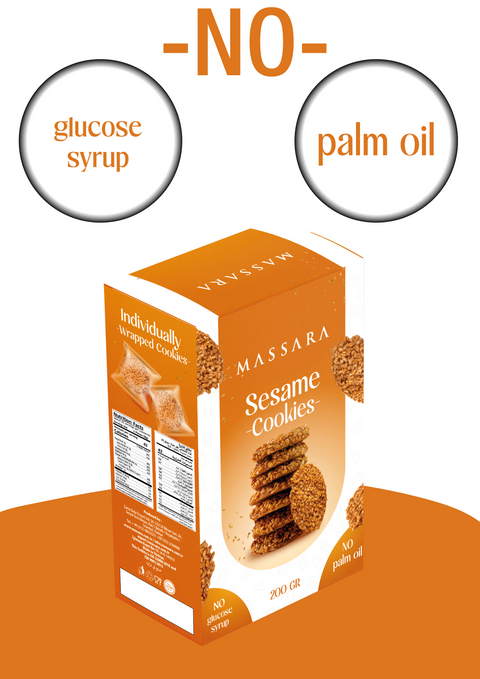 Massara Wrapped Sesame Cookies 250 g