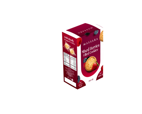Massara Wrapped Mixed Berries Filled Cookies 250 g