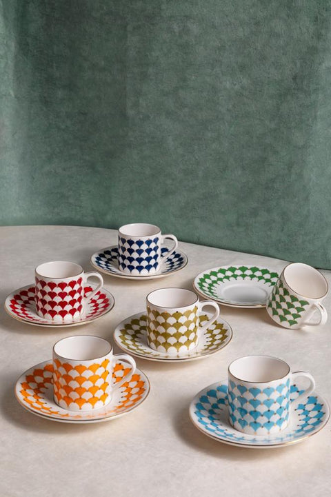 Porser Peyda Pure Coffee Set 12 Pieces (Mix)