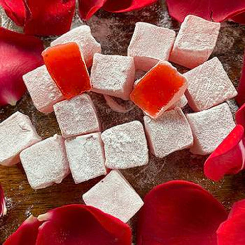 Hacı Bekir Rose Flavored Turkish Delight - 200g (7oz)