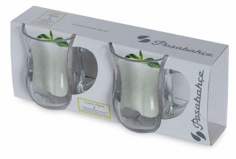 Paşabahce 55383 Handled Ayran Glass