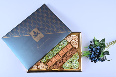 Tadım Dünyasi Mixed Gift Nuts & Turkish Delight – 1000g