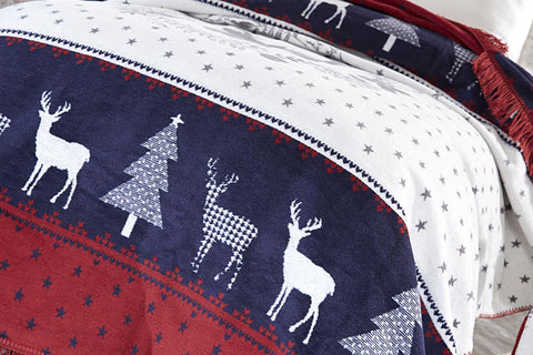 Dolce Bonita Home Single Cotton Blanket Bonheur