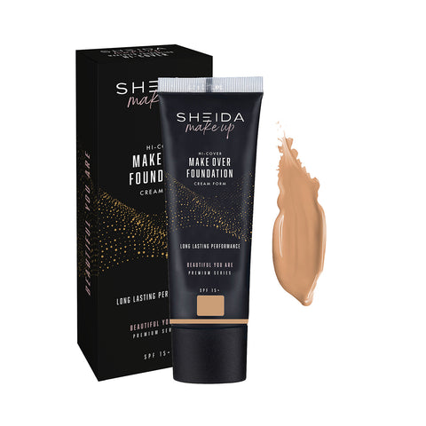 Sheida Make Over Foundation Cream Form 50ML No:40