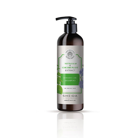 Sheida Actıve Shıne Refreshing Care Shampoo With Nettle Leaf And Chicory Plant Extract 500ML
