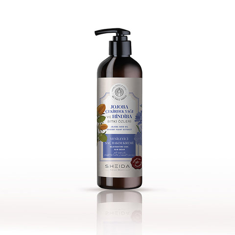 Sheida Actıve Shıne Rejuvenating Care Hair Cream With Jojoba Seed Oil And Chicory Plant Extract