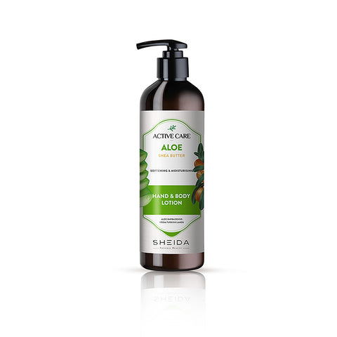 Sheida Actıve Care Softening & Moistening Hand & Body Lotion With Aloe And Shea Butter 500ML