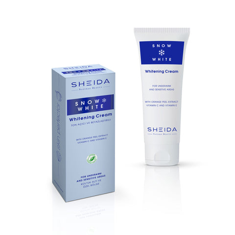 Sheida Snow White Tone-Enhancing and Whitening Underarm & Intimate Area Cream 75 ml