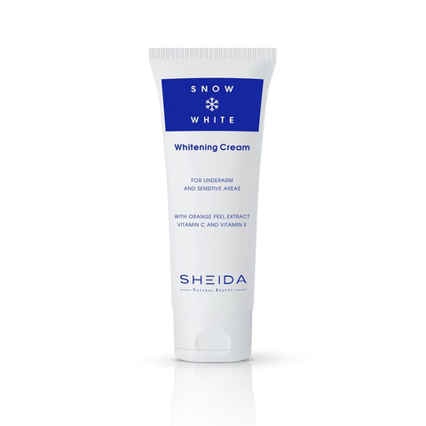 Sheida Snow White Tone-Enhancing and Whitening Underarm & Intimate Area Cream 75 ml